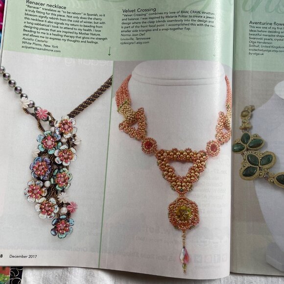 Bead & Button Magazine Jewelry Crafting Book u December 2017 Issue 142 - Picture 8 of 8